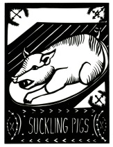 5 Suckling Pigs